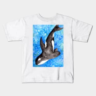 Litlle black whale Kids T-Shirt